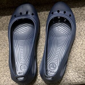 CROCS Dark Blue Flats